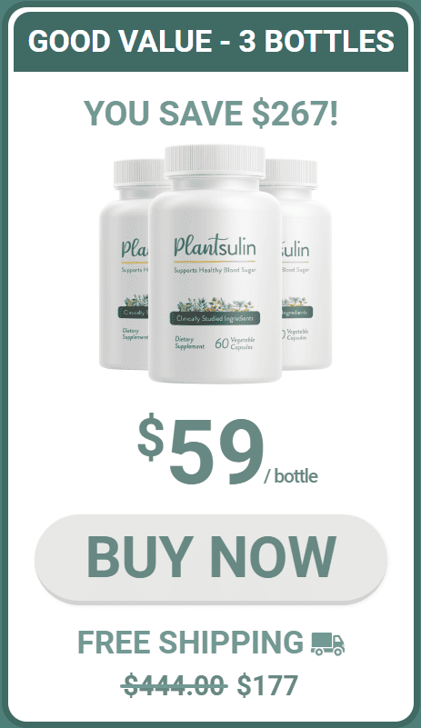 plantsulin 3 bottles